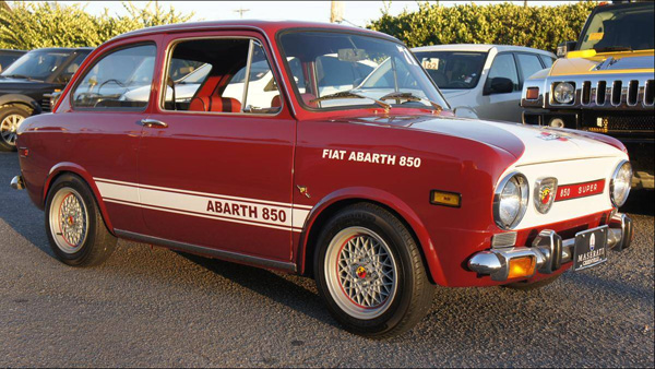 Fiat 850 te koop bij Maserati-dealer in Greenville (USA)
