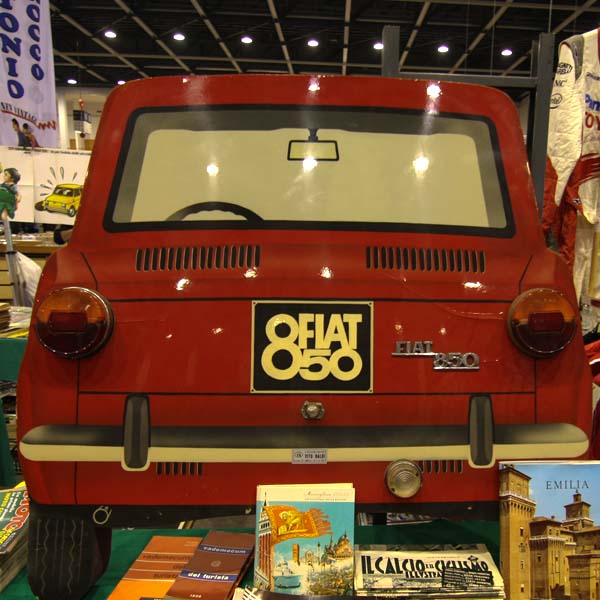 Fiat 850 instructiepaneel