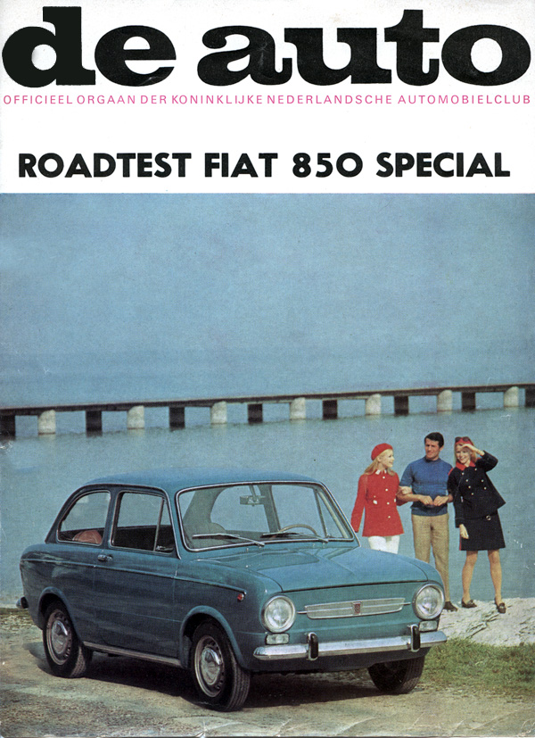 Test Fiat 850 Special in de Auto (KNAC)