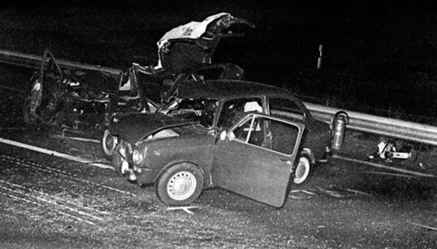 850 berlina crash