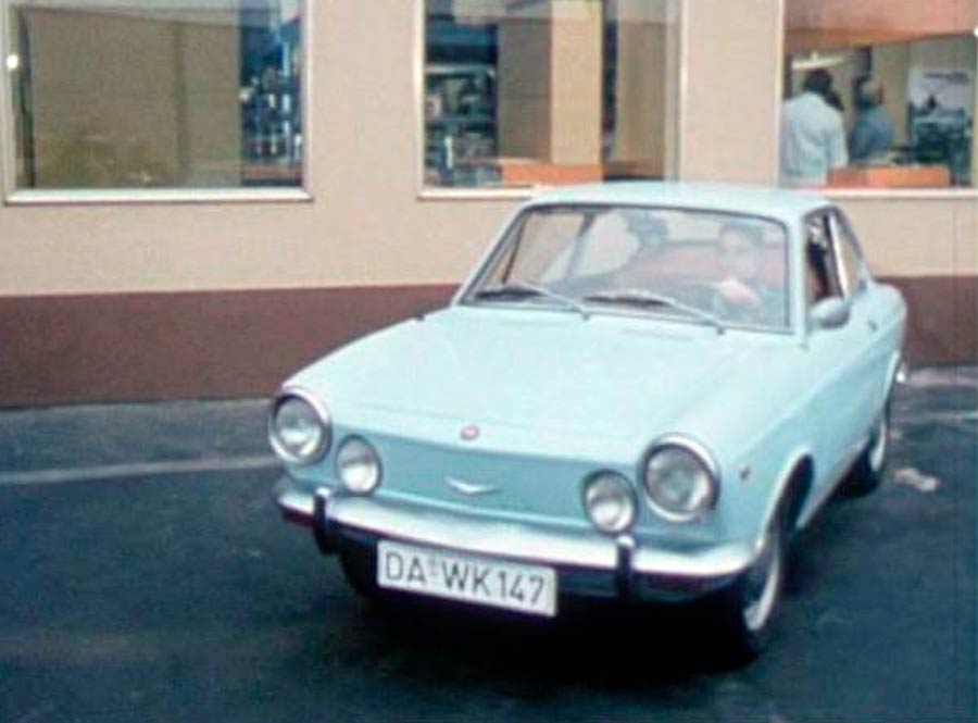 Het verhaal van een gecrashte Fiat 850 Coupe