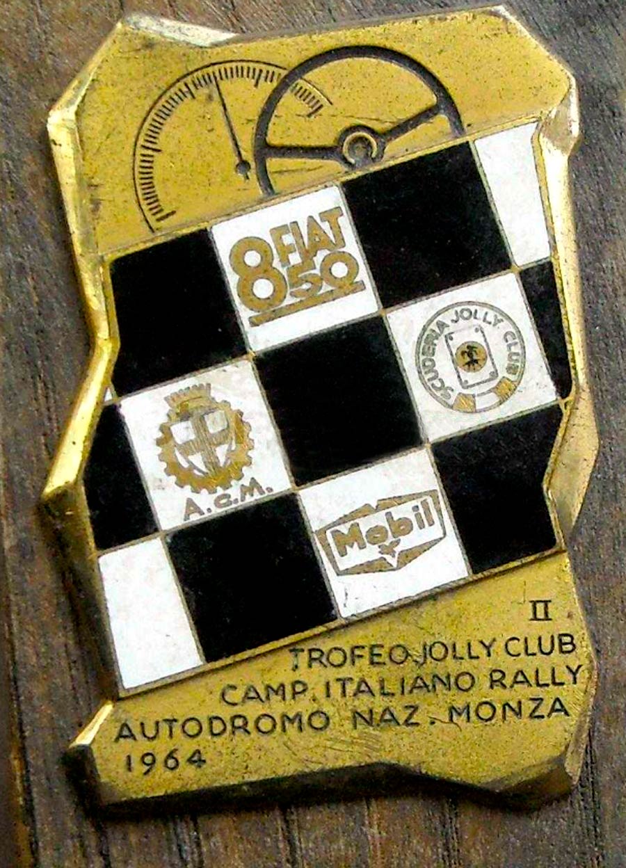 Fiat 850 1964 Rally Jolly Monza