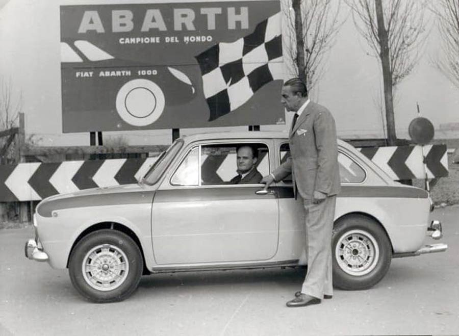 Abarth OT1600 met Carlo Abarth