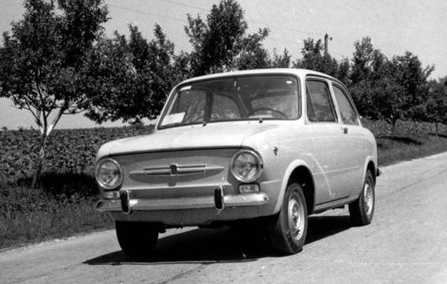Fiat 850 geassembleerd door Balkancar (Pirin) in 1967