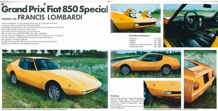 850 lombardi grand prix folder frankrijk 1969 1