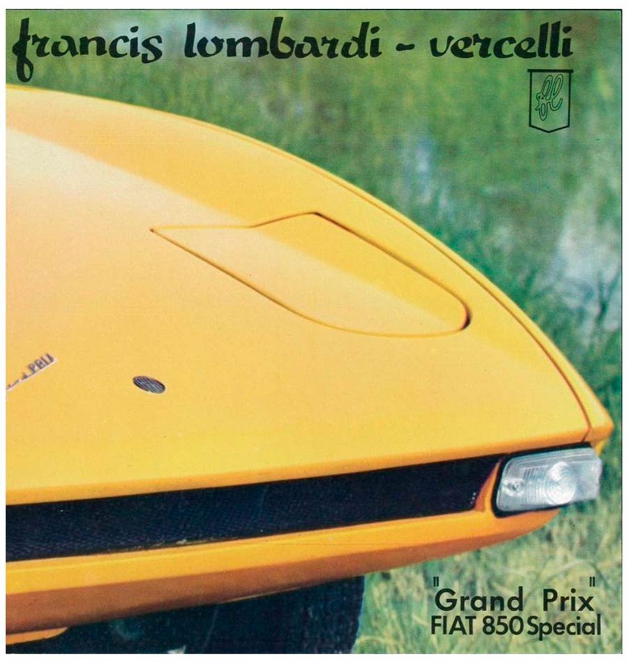 850 lombardi grand prix folder frankrijk 1969