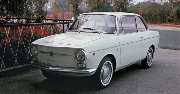 Fiat 850 Coupe van Scioneri uit Ruoteclassiche