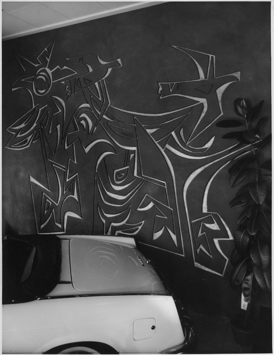 Ginnekenweg kleine showroom achter 1956