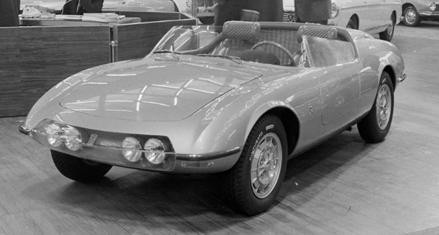 Abarth Pininfarina Spider Turijn 1964