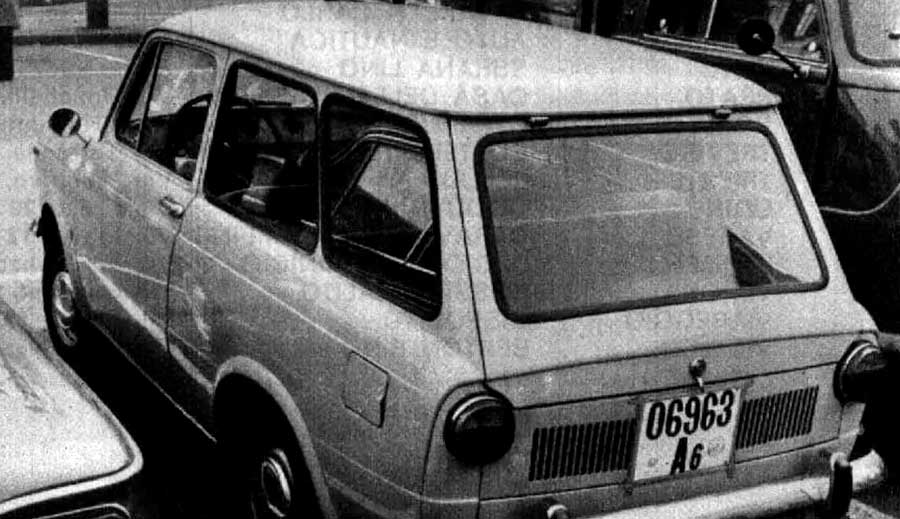 Fiat 850 caprera belvedere