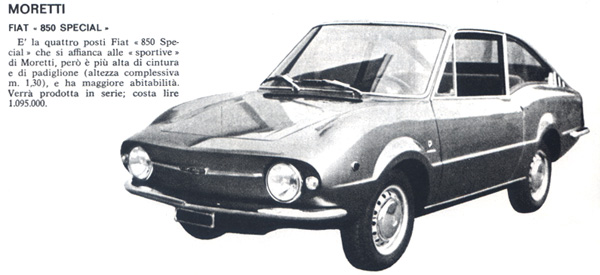 Moretti 850 Berlinetta Sportiva