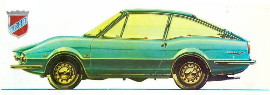 moretti 850 special berlinetta