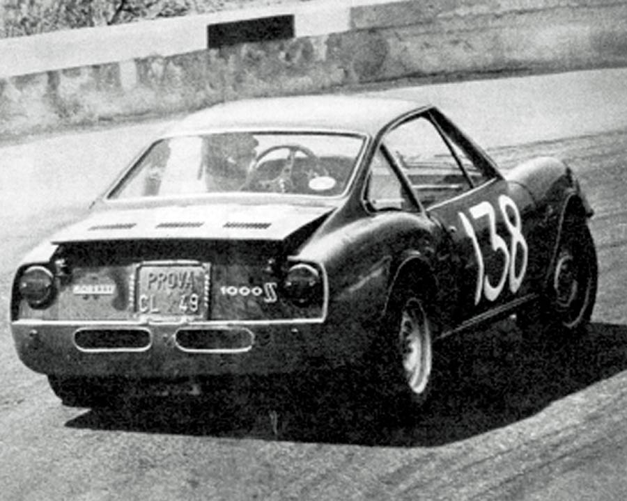 Moretti 1000 SS in targaflorio 1967