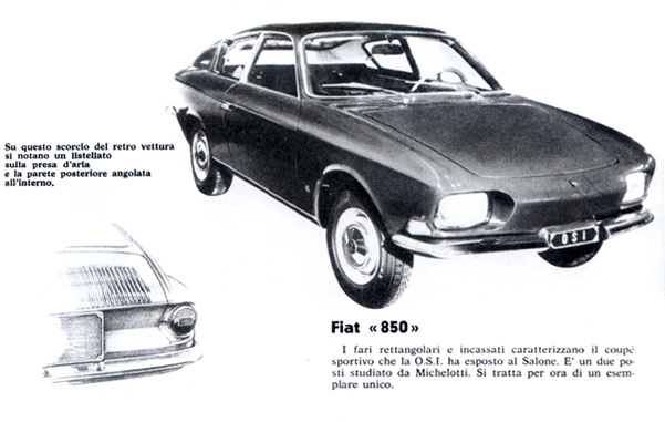 OSI 850 Coupe