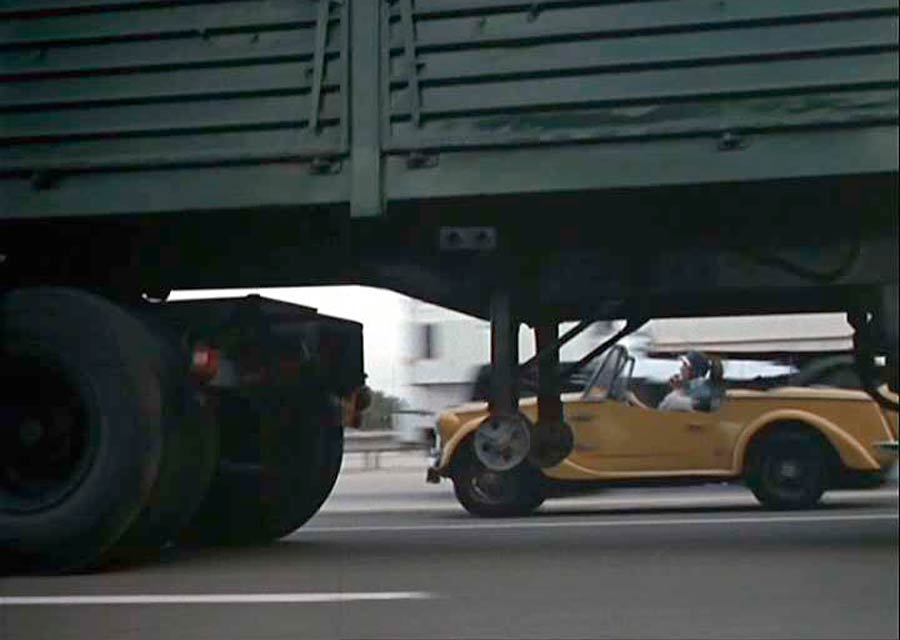 Siata 850 Spring in de film Trafic