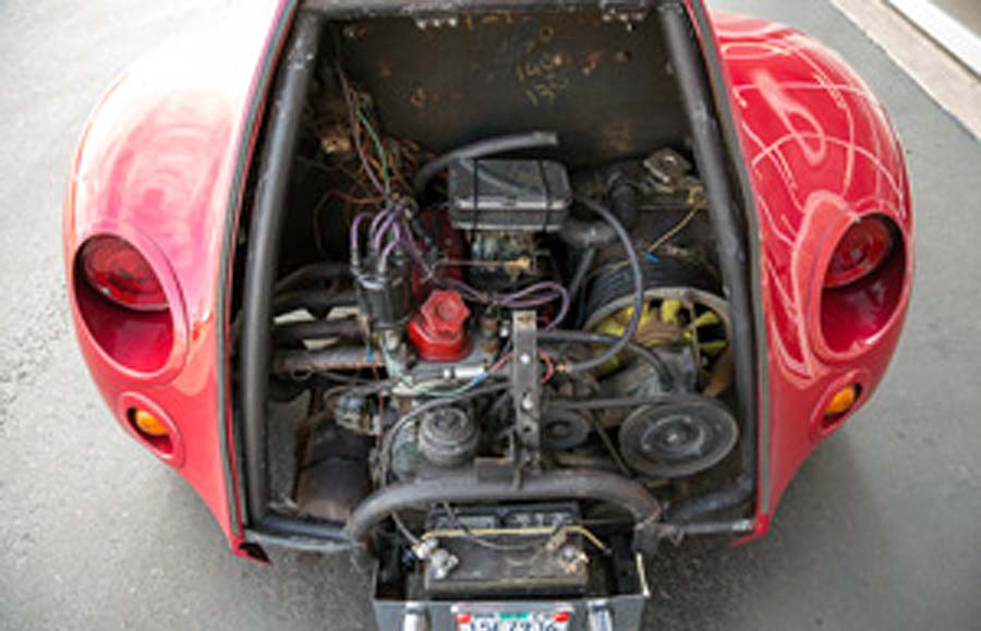 Fiat 850 TriVette motor