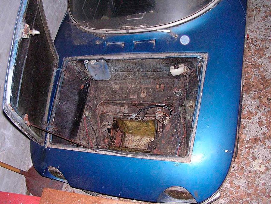 Fiat 850 Zagato Z in Denemarken