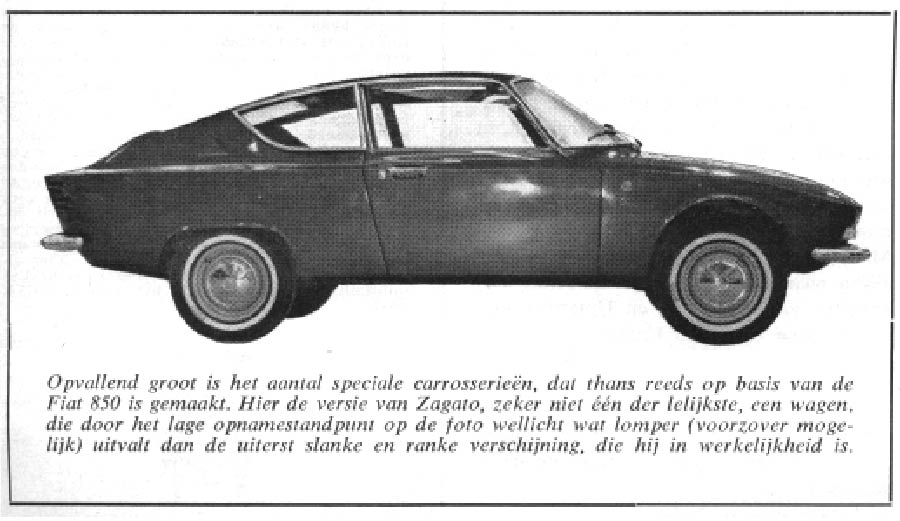 Zagato Z 850 Turijn 1964
